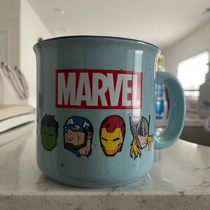 Marvel Character Mug in Light Blue
